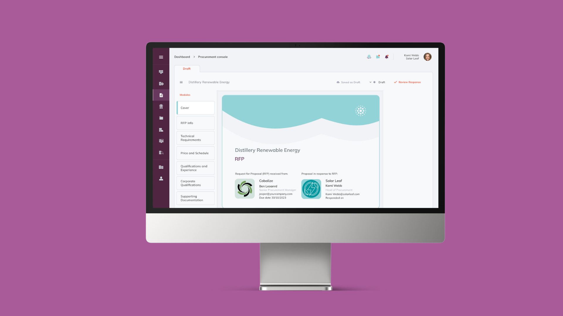 Procurement Solution case study preview